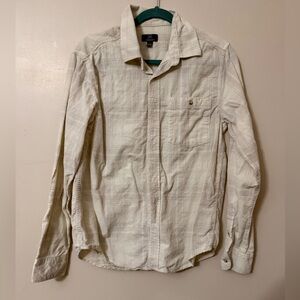 Cream Colored Button Up Shirt